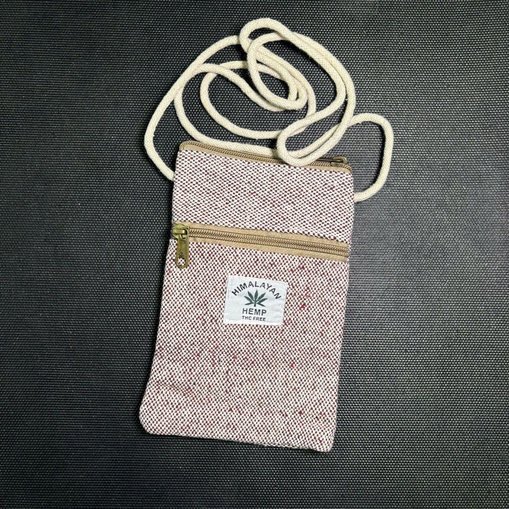 Himalayan Hemp Crossbody Bag – Eco-Friendly, Handmade